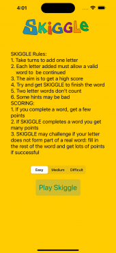 skiggle instruction page